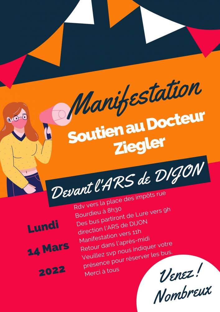 Manifestation de soutien