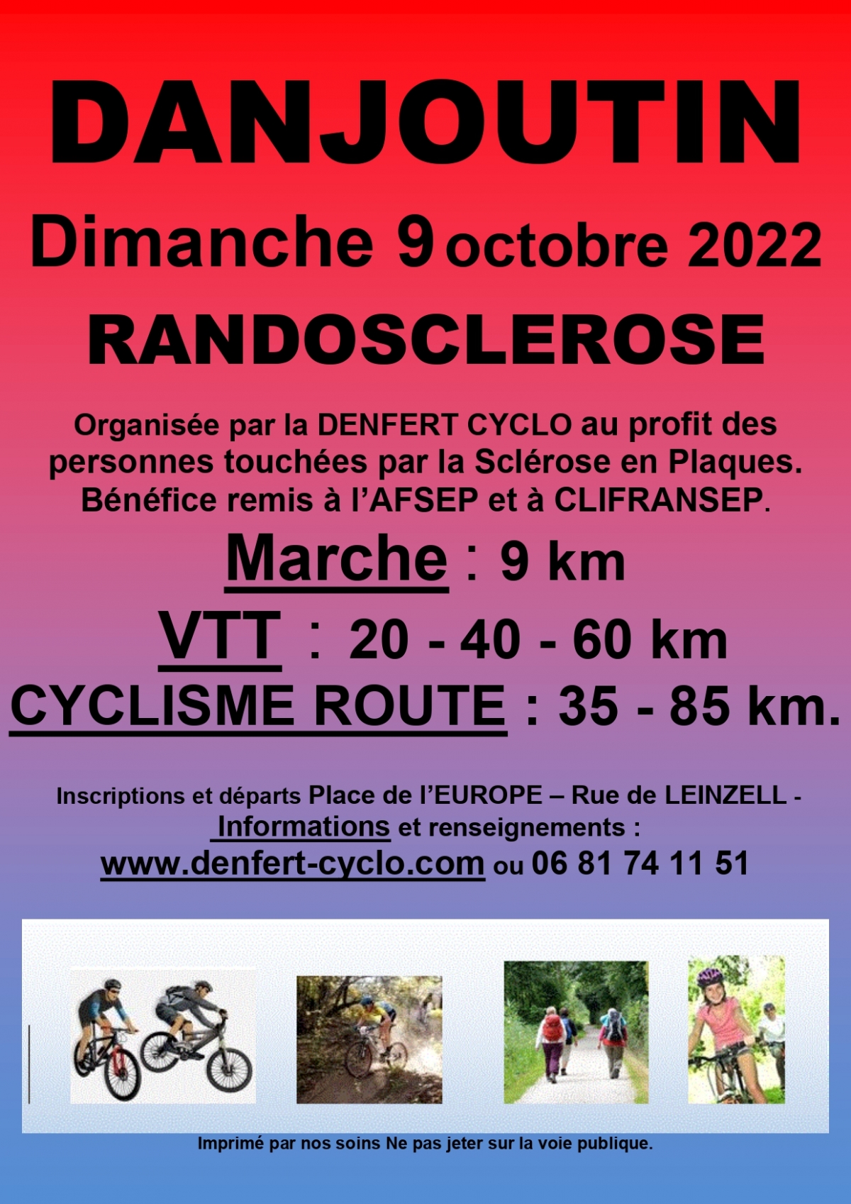 RANDO SCLEROSE 9 OCTOBRE 2022