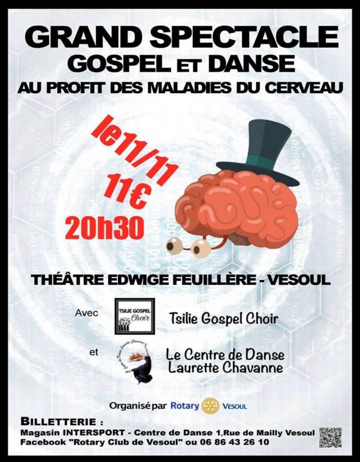 Gospel et danse contre la maladie à Vesoul