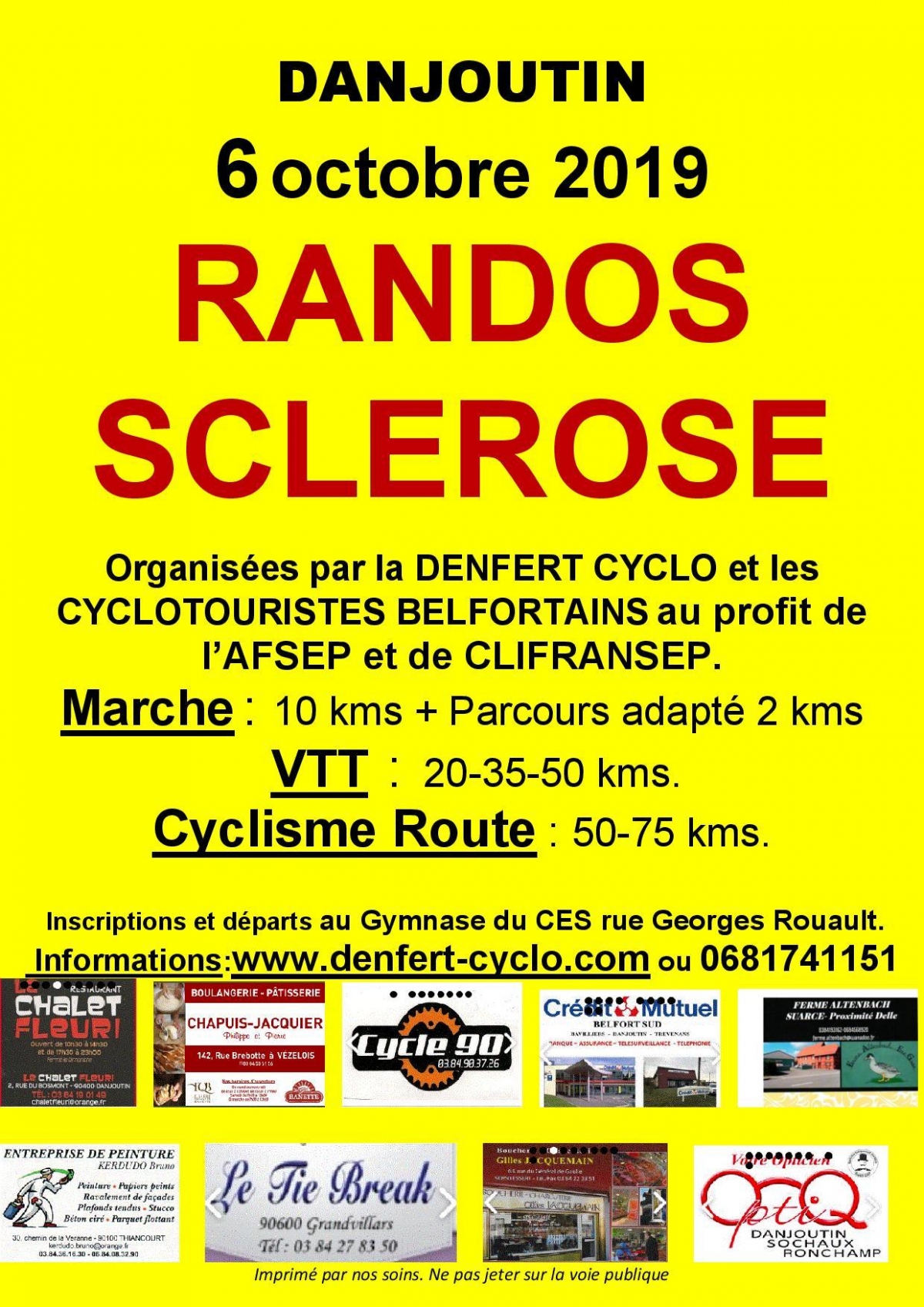 RANDOSCLEROSE 2019